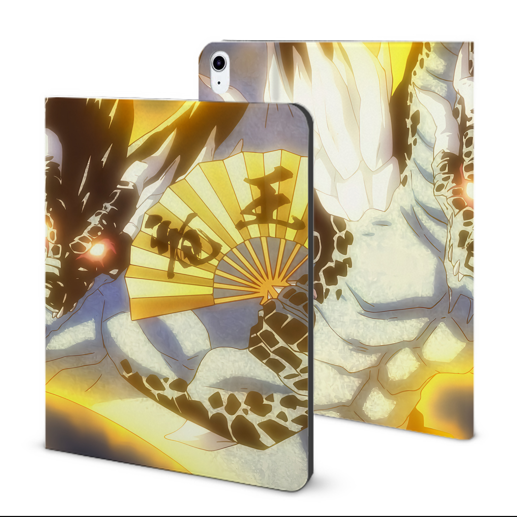 （画像用） 転スラ Regarding Reincarnated to Slime IPad ケース ブック型 PUレザー TPU 耐衝撃 軽量 薄型 ペン収納なし 全面保護 IPad 各モデル対応